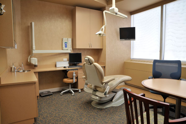 Dental office procedure room